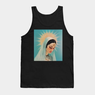 Our Lady Of Guadalupe Divine Mother Retro Tank Top